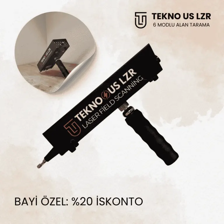 Amasya TEKNO US LZR lazerli alan tarama